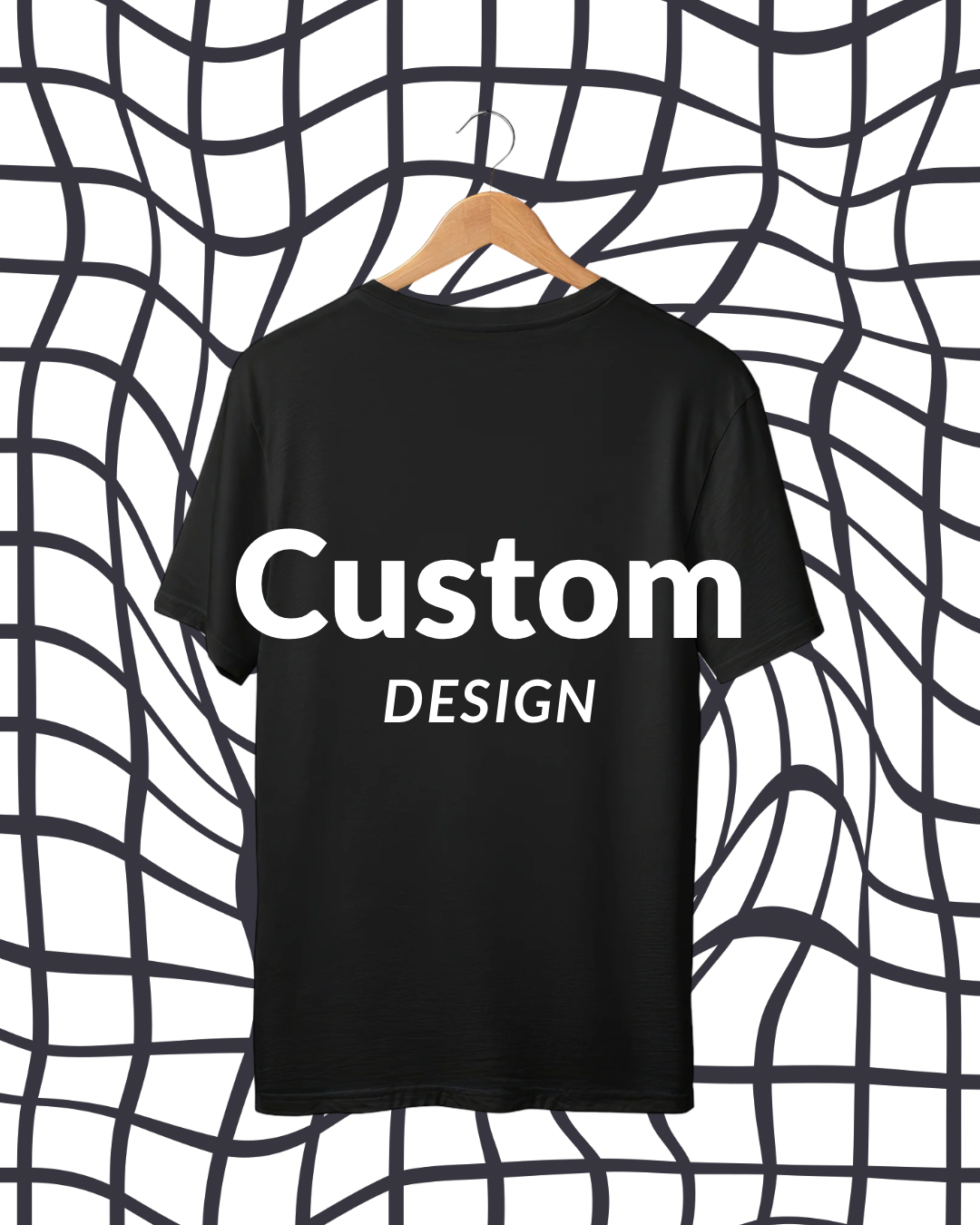 Custom black Tshirt